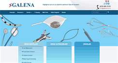 Desktop Screenshot of galena.com.tr