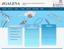 Tablet Screenshot of galena.com.tr